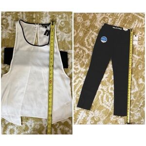 Woman's Black & White Express Shirt & Wallflower Jeans